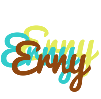 Erny cupcake logo