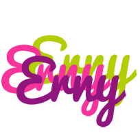 Erny flowers logo