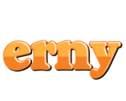 Erny orange logo