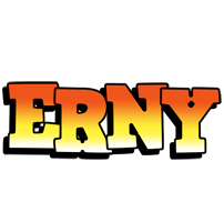 Erny sunset logo