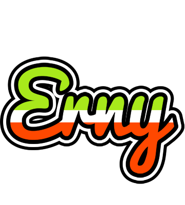Erny superfun logo