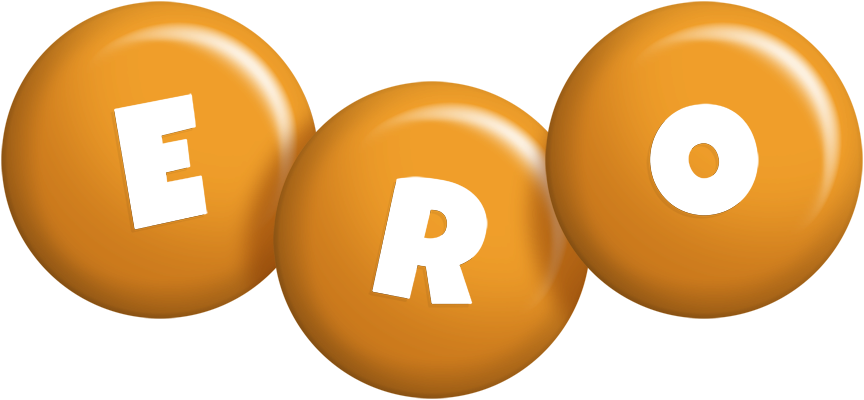 Ero candy-orange logo