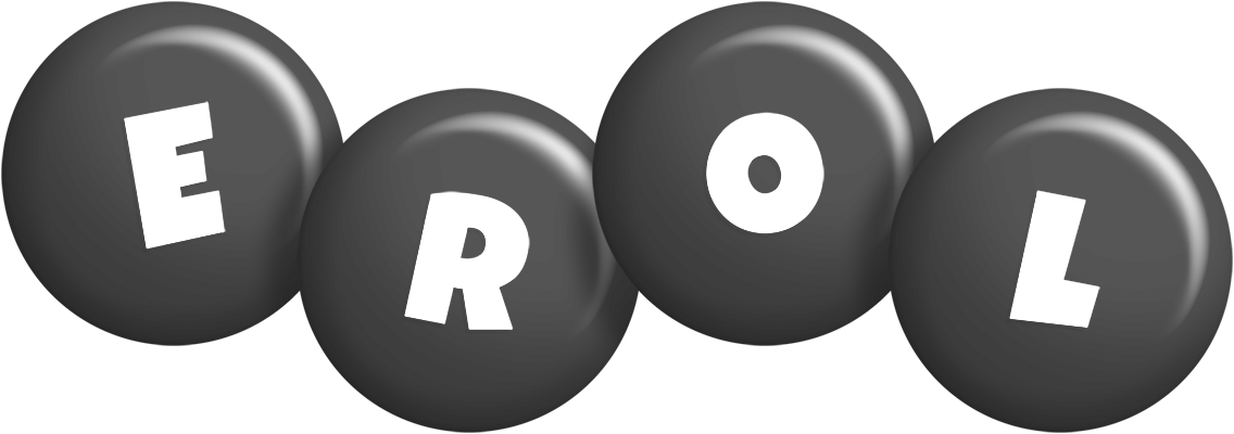 Erol candy-black logo