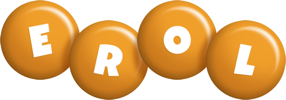 Erol candy-orange logo