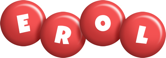 Erol candy-red logo