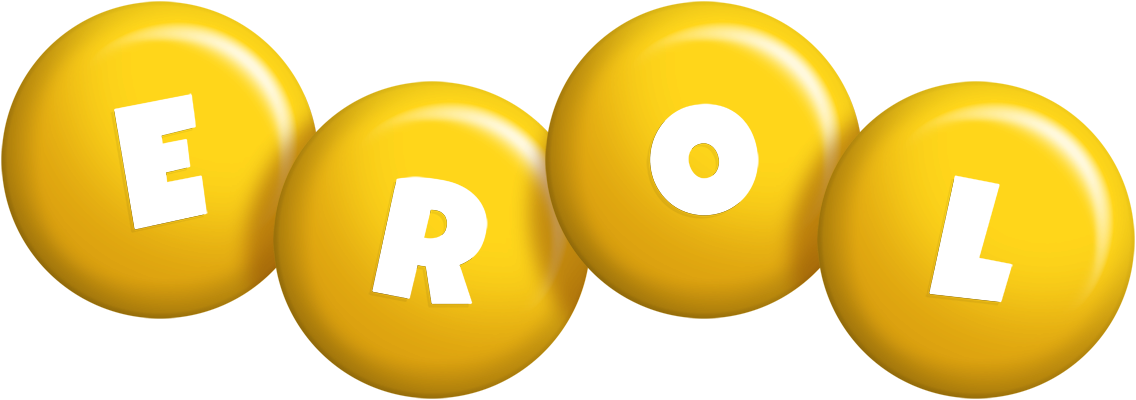 Erol candy-yellow logo