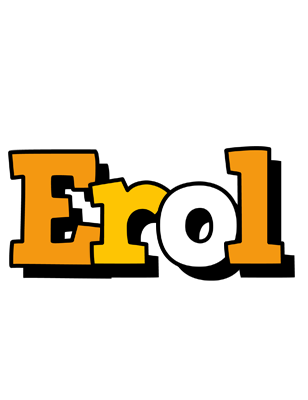 Erol cartoon logo