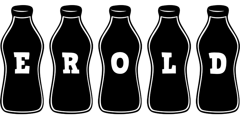 Erold bottle logo