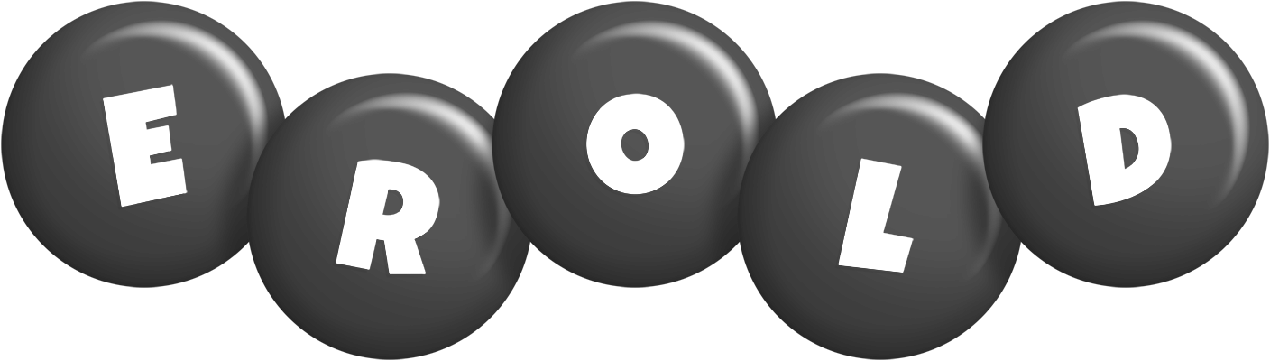 Erold candy-black logo