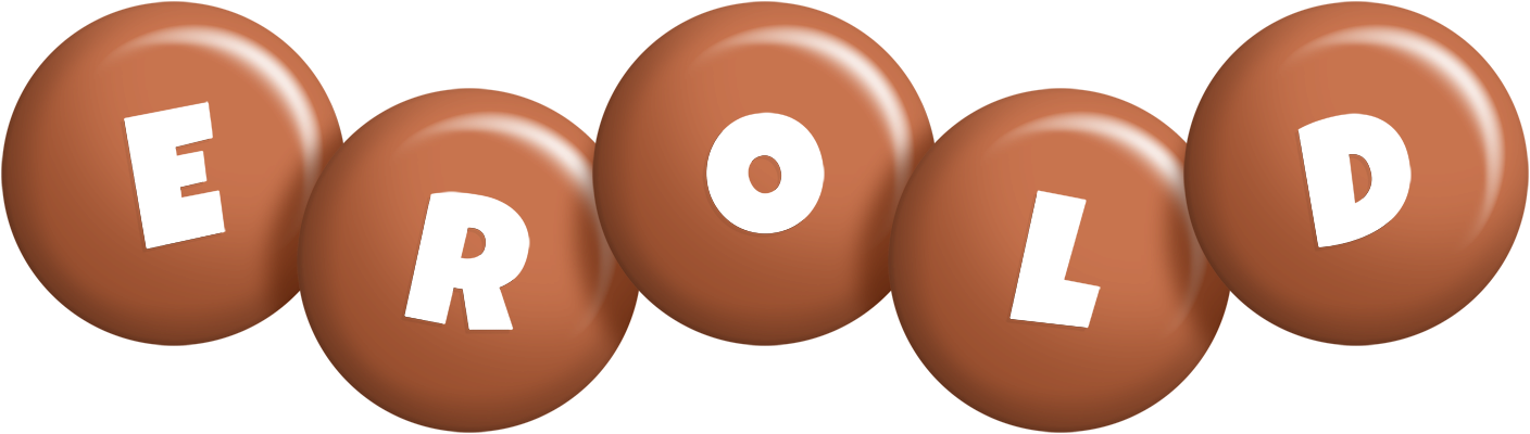 Erold candy-brown logo
