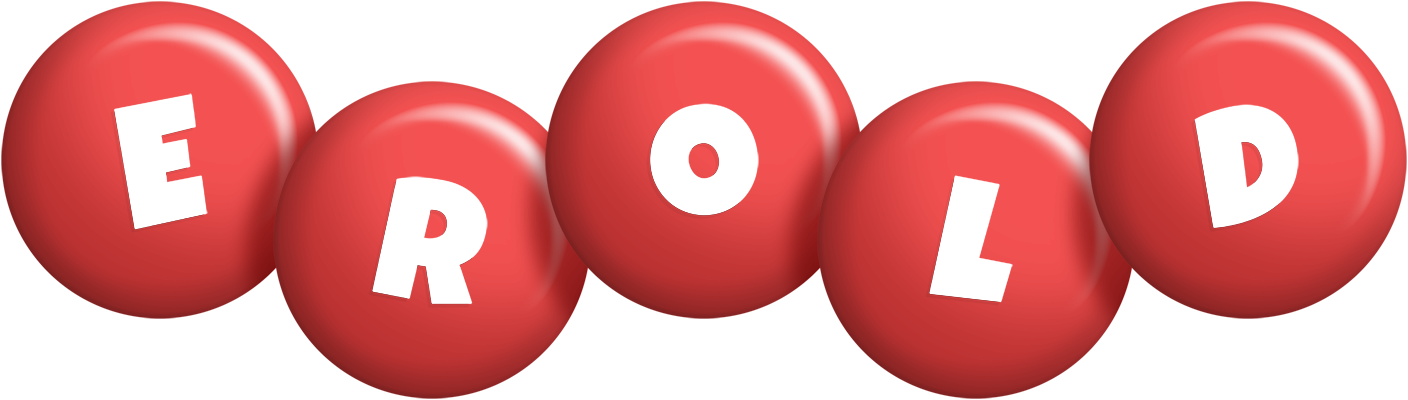 Erold candy-red logo
