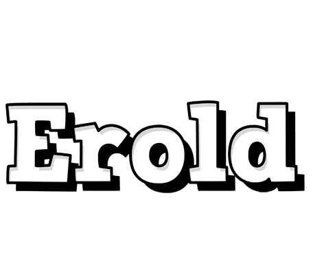 Erold snowing logo