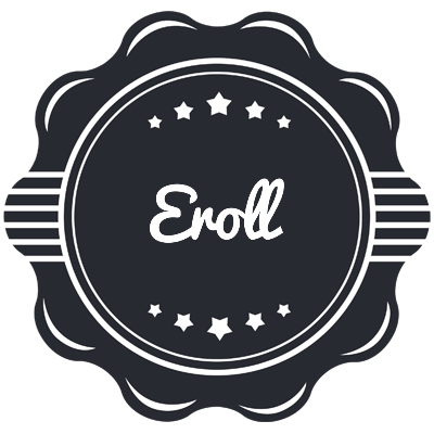 Eroll badge logo