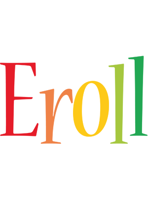 Eroll birthday logo