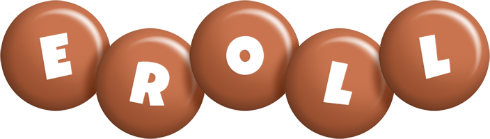 Eroll candy-brown logo