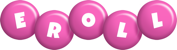 Eroll candy-pink logo