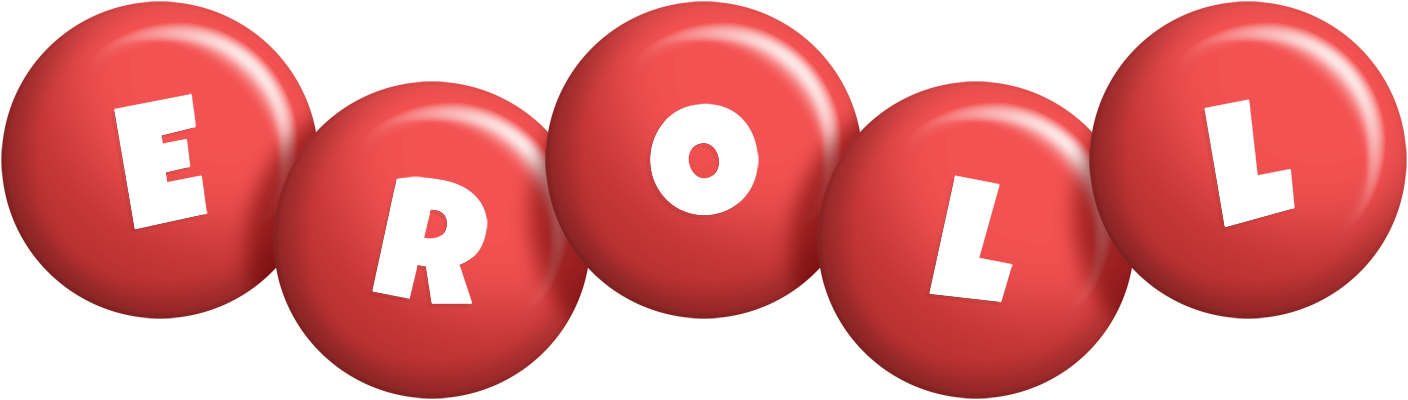 Eroll candy-red logo