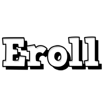 Eroll snowing logo