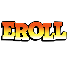 Eroll sunset logo