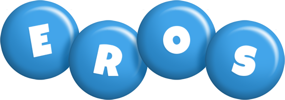 Eros candy-blue logo