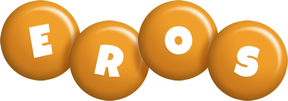 Eros candy-orange logo