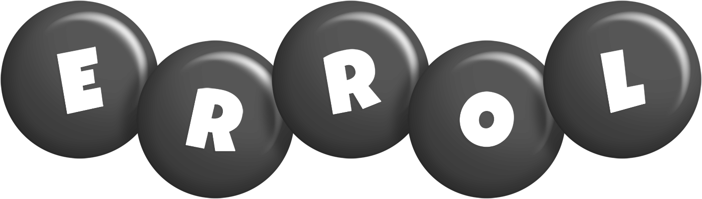 Errol candy-black logo