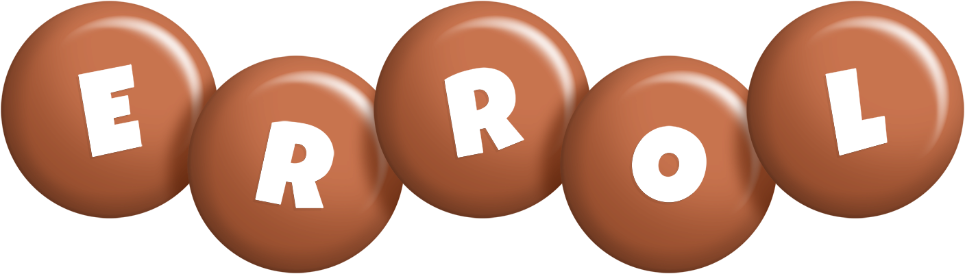 Errol candy-brown logo
