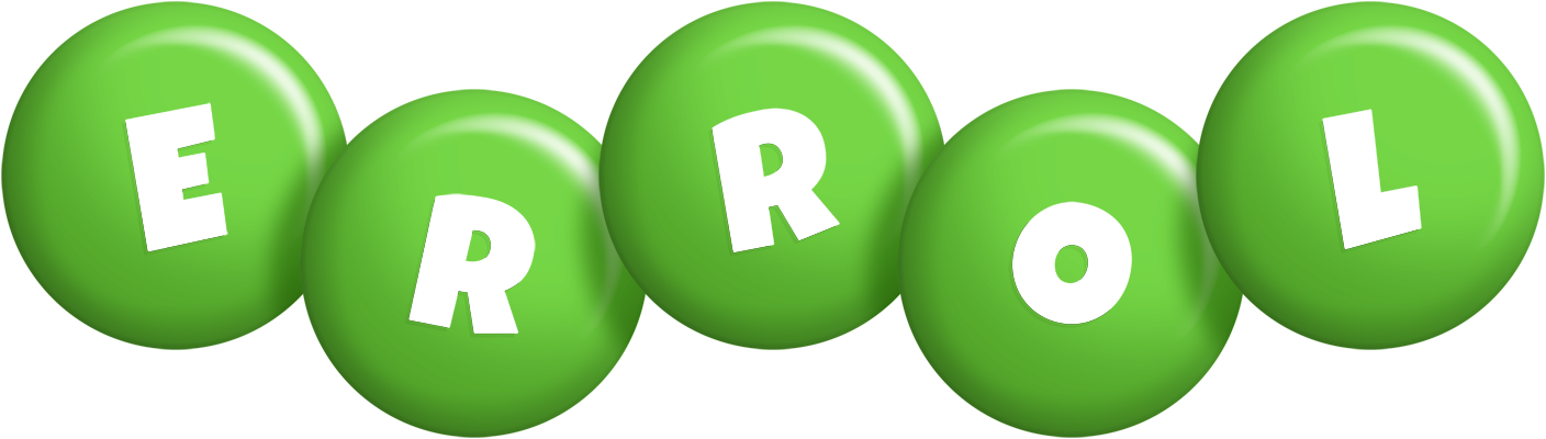 Errol candy-green logo