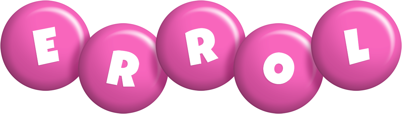 Errol candy-pink logo