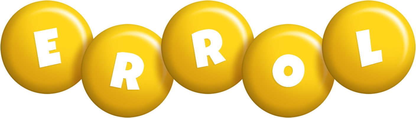 Errol candy-yellow logo