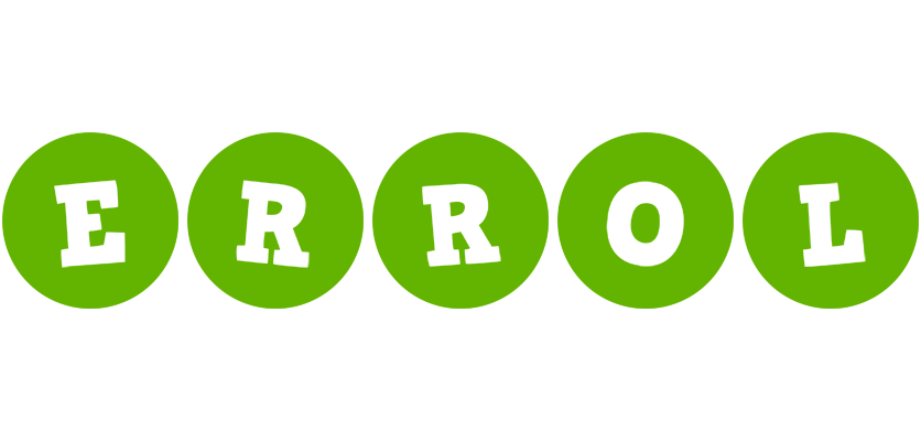 Errol games logo