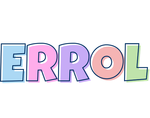 Errol pastel logo