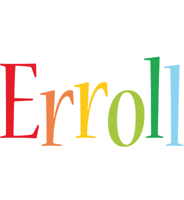 Erroll birthday logo