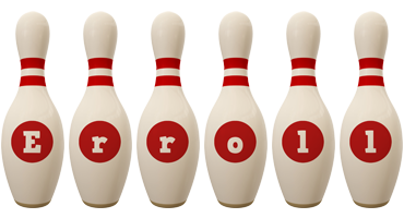 Erroll bowling-pin logo