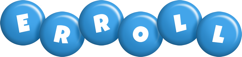 Erroll candy-blue logo