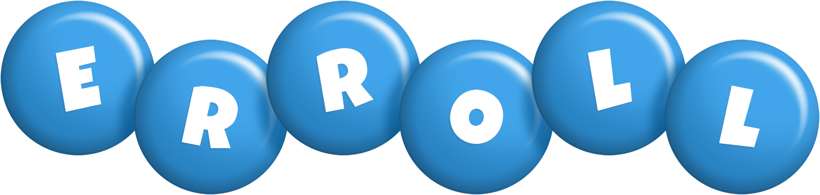 Erroll candy-blue logo