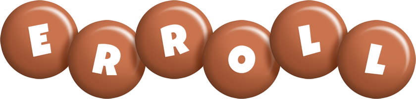 Erroll candy-brown logo