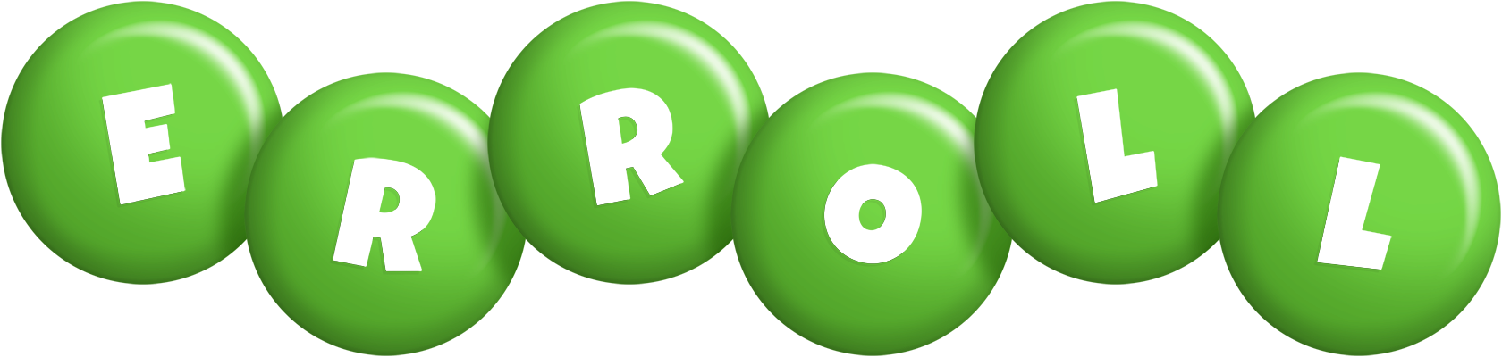 Erroll candy-green logo