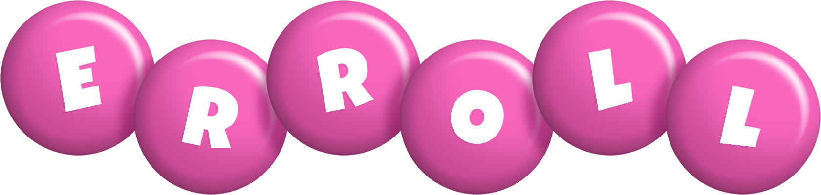 Erroll candy-pink logo