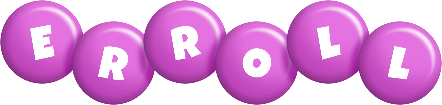 Erroll candy-purple logo
