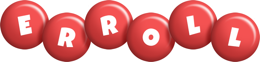 Erroll candy-red logo