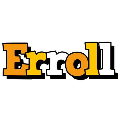 Erroll cartoon logo