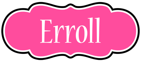 Erroll invitation logo