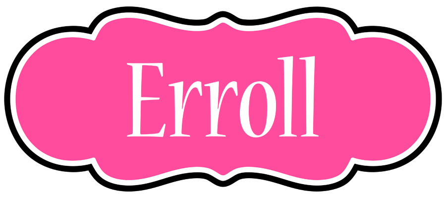 Erroll invitation logo