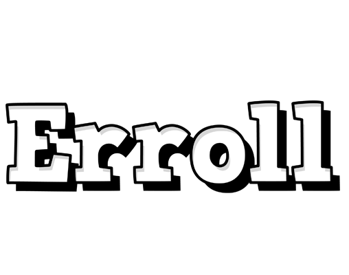 Erroll snowing logo