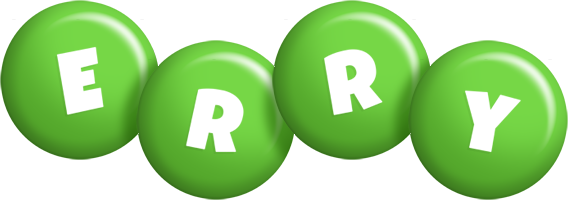 Erry candy-green logo