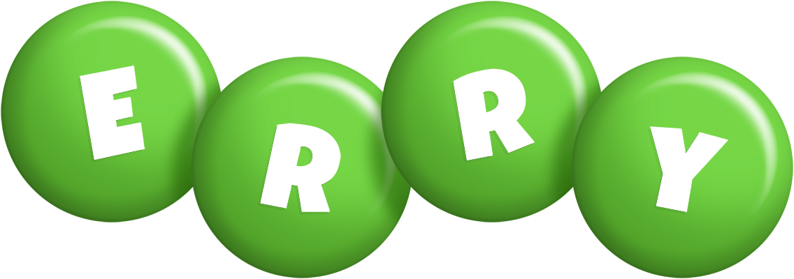 Erry candy-green logo
