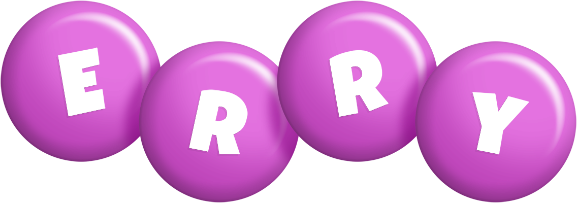 Erry candy-purple logo