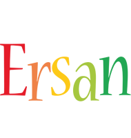 Ersan birthday logo