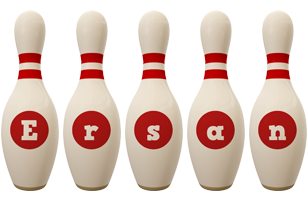 Ersan bowling-pin logo